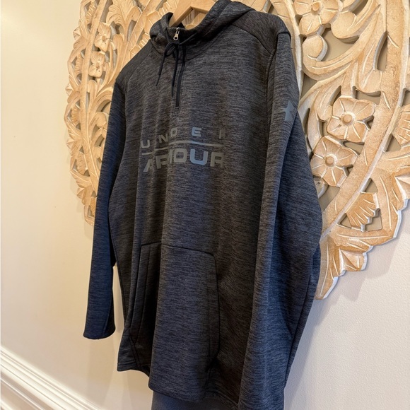Under Armour Dark Gray Pullover Hoodie - Picture 3 of 7